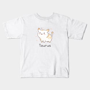 Taurus Cat Kids T-Shirt